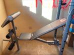 Domyos 210 fitnessbank/krachtstation, Sport en Fitness, Ophalen, Benen, Gebruikt, Krachtstation