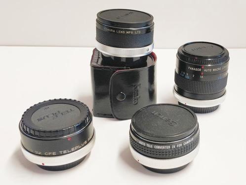 4 convertisseurs adaptés aux objectifs Canon FD. Voir descri, TV, Hi-fi & Vidéo, Appareils photo analogiques, Comme neuf, Canon