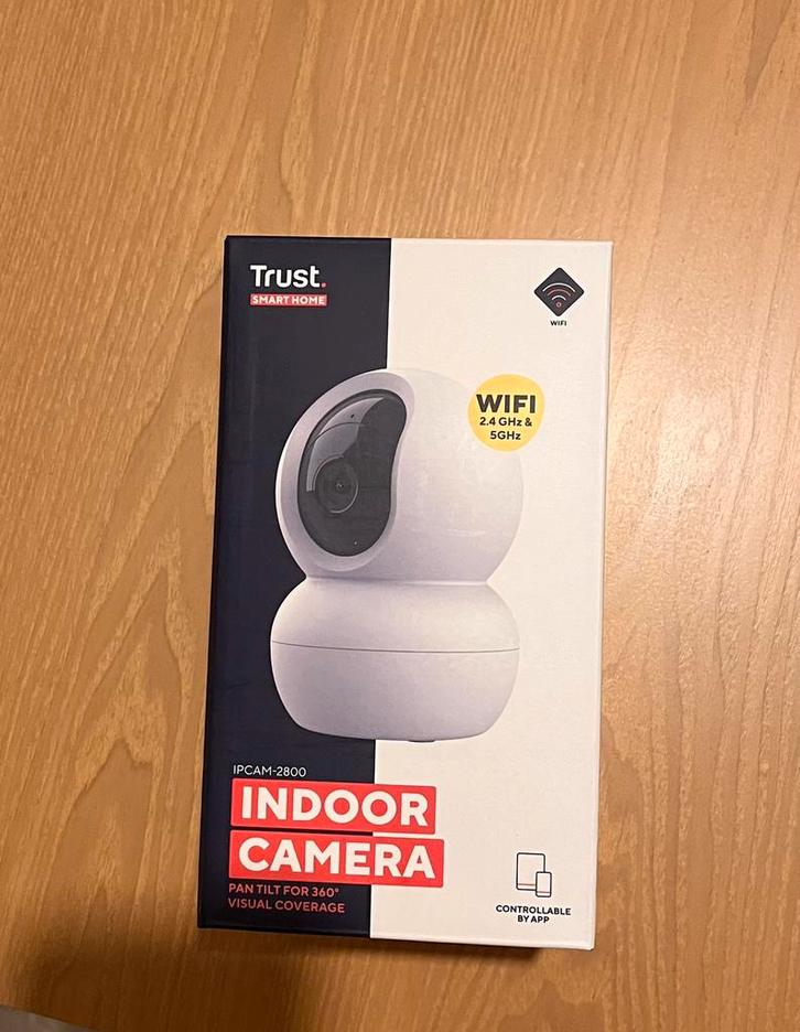 Trust IPCAM-2800, Audio, Tv en Foto, Videobewaking, Nieuw, Binnencamera, Ophalen