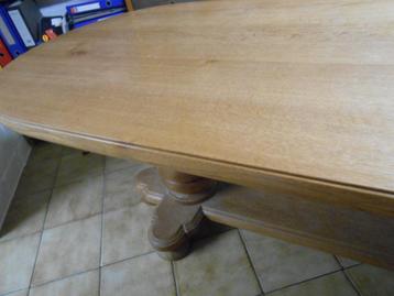  GROTE EIKEN ZWARE  KWALITEITS TAFEL. beschikbaar voor biedingen