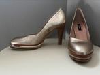 Zinda - Goud crackle pumps, Kleding | Dames, Schoenen, Pumps, Overige kleuren, Ophalen of Verzenden, Zo goed als nieuw