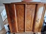 Elegante Vintage Massief Houten Kleerkast - Tijdloos, Huis en Inrichting, Ophalen, Gebruikt