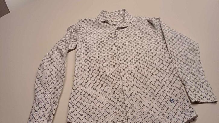 Hemd Scapa jongen 12 jaar, Kinderen en Baby's, Kinderkleding | Maat 152, Gebruikt, Jongen, Overhemd of Blouse, Ophalen of Verzenden