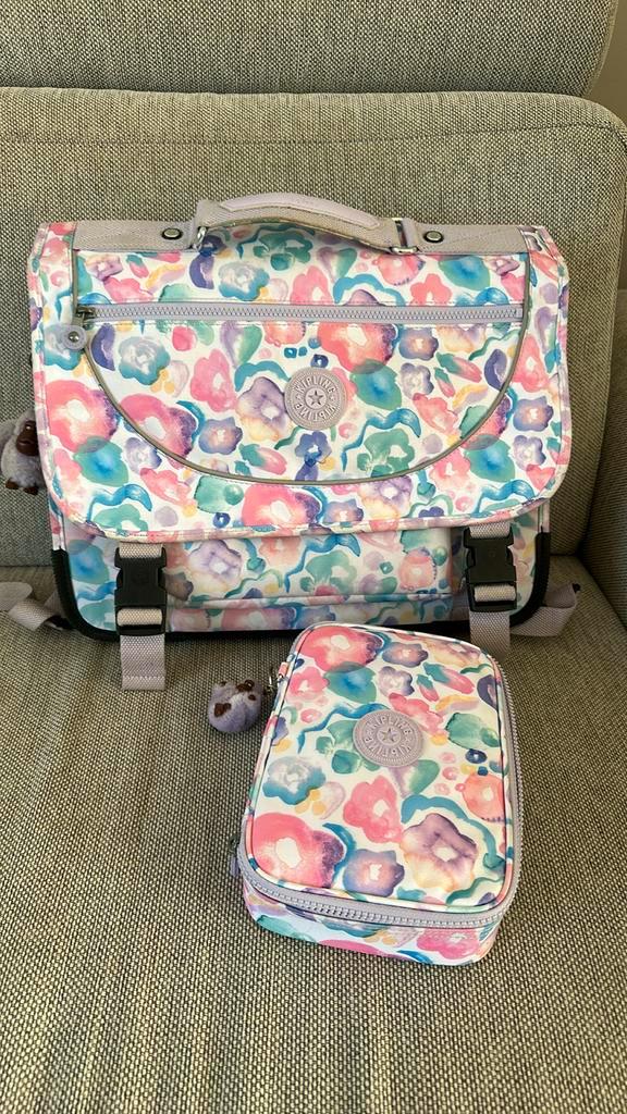 Boekentas Kipling (met bijbehorende pennenzak), Handtassen en Accessoires, Tassen | Schooltassen, Ophalen