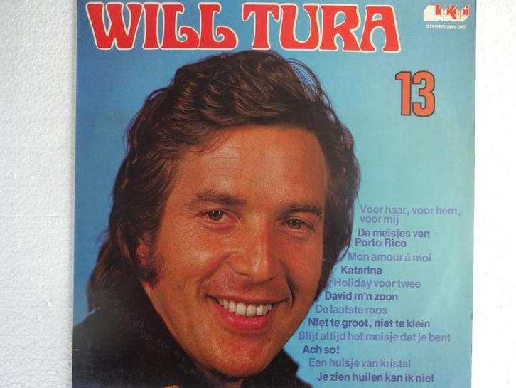 Will Tura - No.13 (1975), Cd's en Dvd's, Vinyl | Nederlandstalig, Ophalen of Verzenden