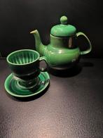 Oude eenmans koffiezet, Hoogte kan 22 cm., Antiek en Kunst, Ophalen of Verzenden