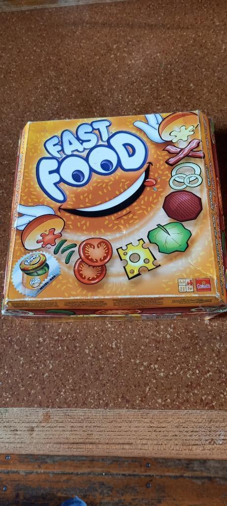 Fast Food - gezelschapsspel voor kleuters en grotere mensen, Kinderen en Baby's, Speelgoed | Educatief en Creatief, Gebruikt, Ophalen of Verzenden