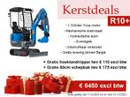 R10+ Minigraafmachine 1 ton KERSTDEAL, Articles professionnels, Machines & Construction | Grues & Excavatrices, Enlèvement ou Envoi