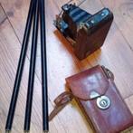 Appareil photo ancien Voigtländer Jubilar - trépied et étui, Audio, Tv en Foto, Fotocamera's Analoog, Ophalen of Verzenden, Gebruikt