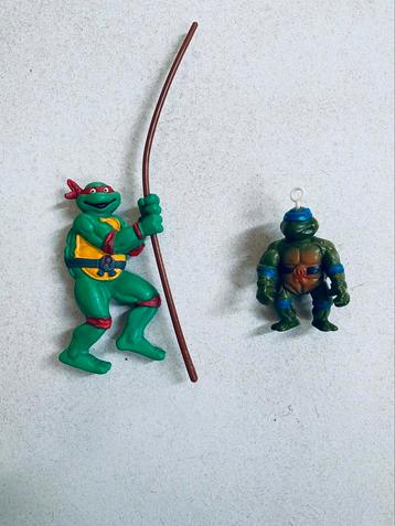Figurines Tortue Ninja - vintage 1990, Enlèvement ou Envoi, Utilisé