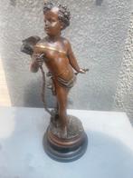 Prachtige Zamak - Samak Cupido ( compleet ) onbeschadigd., Antiek en Kunst, Ophalen of Verzenden