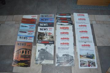 Mârklin : groot lot INSIDER magazines beschikbaar voor biedingen