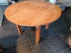 masive ronde tafe(TEAK ), Huis en Inrichting, Tafels | Eettafels, Ophalen, Zo goed als nieuw