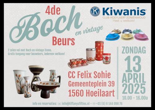 Boch en vintage verzamelmarkt, Verzamelen, Overige Verzamelen, Ophalen of Verzenden
