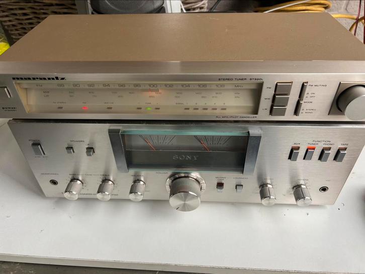 Marantz st320l / en sony ta-313, Audio, Tv en Foto, Radio's, Zo goed als nieuw, Ophalen