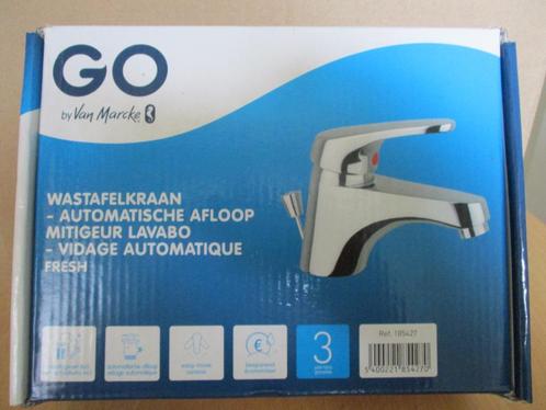 Wastafelkraan, Doe-het-zelf en Bouw, Sanitair, Gebruikt, Wastafel, Inox, Ophalen