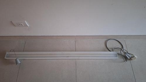 TL armatuur + lamp, Huis en Inrichting, Lampen | Hanglampen, Zo goed als nieuw, Minder dan 50 cm, Ophalen