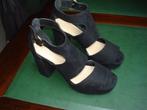 H&M zwarte sandalen, dames. mt 39, H&M, Zwart, Zo goed als nieuw, Sandalen of Muiltjes