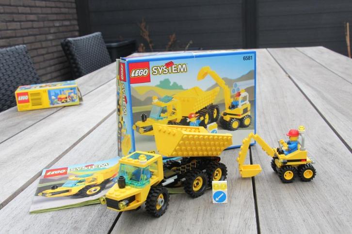 LEGO 6581 Dig 'N Dump, Kinderen en Baby's, Speelgoed | Duplo en Lego, Gebruikt, Lego, Complete set, Ophalen of Verzenden
