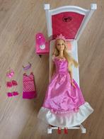 Barbie slaapkamer en douche, Ophalen, Zo goed als nieuw, Barbie