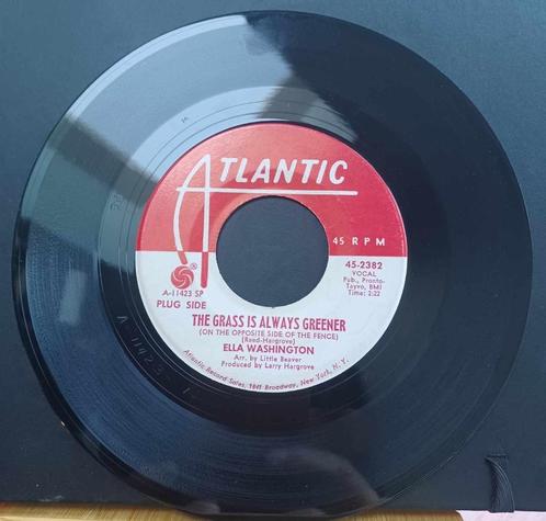 Ella Washington — Het gras is altijd groener, Soul, Balade, Cd's en Dvd's, Vinyl Singles, Zo goed als nieuw, Single, R&B en Soul