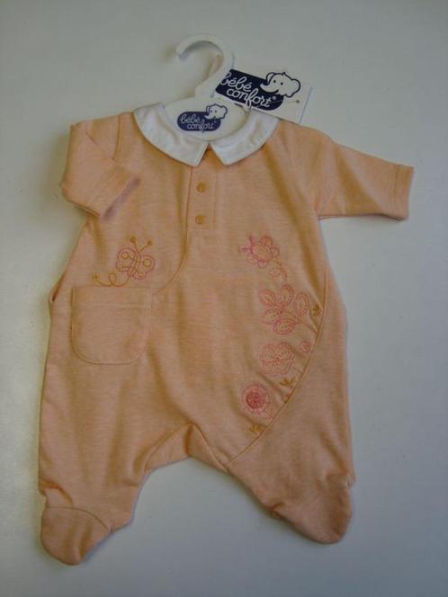 Pyjama orange pour prématuré (00 - 47 cm), Kinderen en Baby's, Babykleding | Prematuur, Nieuw, Jongetje of Meisje, Verzenden