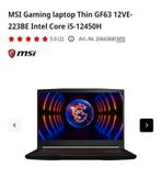 MSI Thin GF63, Computers en Software, Windows Laptops, Ophalen, MSI, 512 GB, Zo goed als nieuw