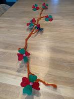 Bloemen in vilt als decoratie, Hobby en Vrije tijd, Ophalen of Verzenden, Zo goed als nieuw, Versiering, Wolvilt