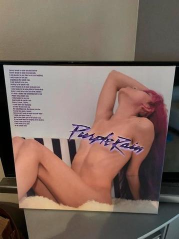Foto op doek, Prince - Purple rain beschikbaar voor biedingen