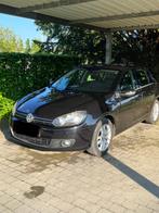 Volkswagen Golf 1.6 TDI DSG 105 PK Automaat 2009, Auto's, Volkswagen, Euro 5, Zwart, Zwart, Leder