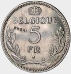 Belgium Essai 5 Francs 1936 UNC Dupriez-2581, Verzenden, Overig, Losse munt