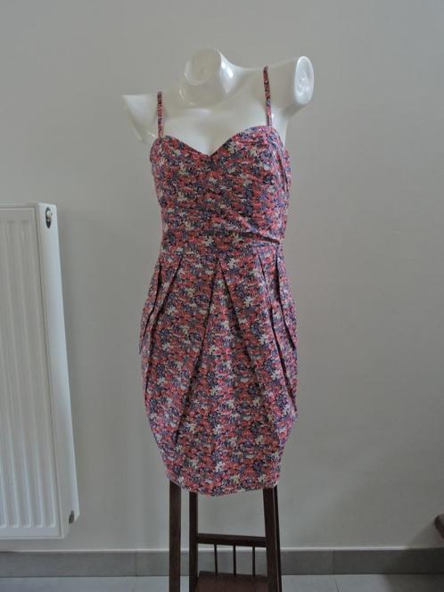 Only mooi  zomer kleedje jurk met bloemmetjes 38, Kleding | Dames, Jurken, Nieuw, Maat 38/40 (M), Overige kleuren, Boven de knie