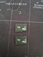 Micro Sd 2 x 1 GB, SD, Gebruikt, Merkloos, Minder dan 2 GB