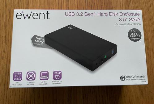 Disque dur Ewent USB 3.2, Informatique & Logiciels, Disques durs, Comme neuf, Laptop, Externe, SATA, Enlèvement ou Envoi