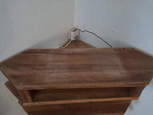 MEUBLE DE COIN EN CHENE MODULABLE 4 tablettes, Huis en Inrichting, Kasten |Televisiemeubels, Zo goed als nieuw, 100 tot 150 cm
