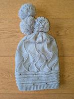 bonnet gris à trois pompons fille (7-10 ans), Enlèvement, Utilisé, Fille, Bonnet