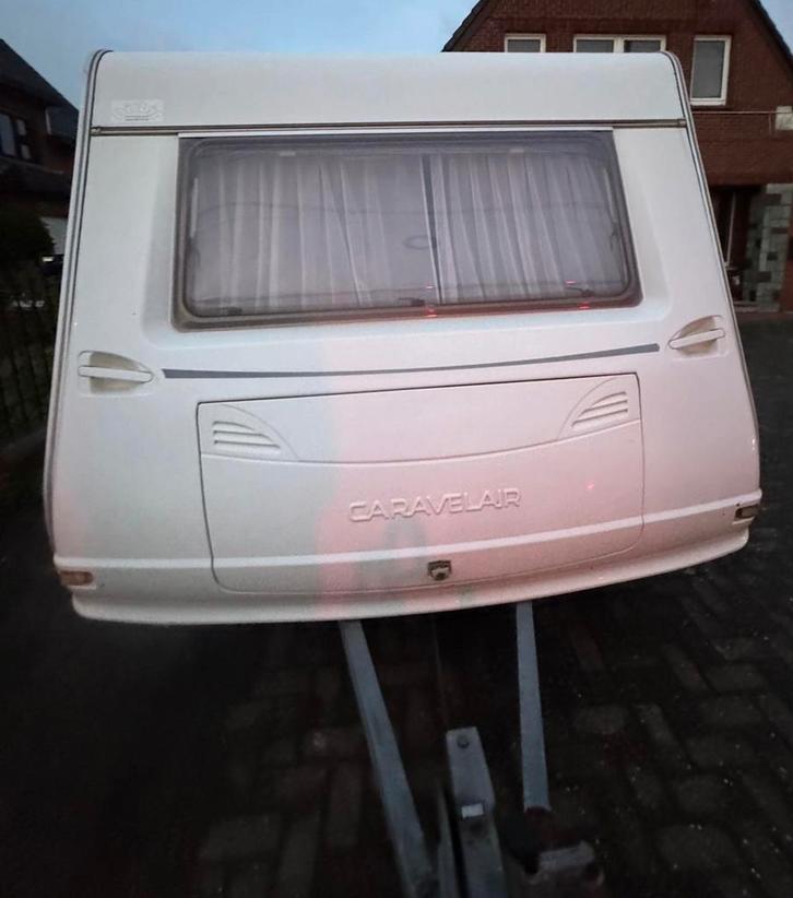 Caravan, Caravans en Kamperen, Caravans, Particulier, tot en met 6, 1000 - 1250 kg, Treinzit, Caravelair, Stapelbed, Vast bed