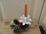 Kerstdecoratie met kaars nieuw, Diversen, Kerst, Ophalen of Verzenden, Nieuw