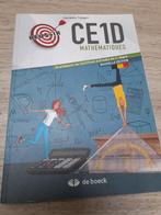 Voorbereiding op CE1D in de wiskunde. Ed. De Boeck + machine, Gelezen, Ophalen of Verzenden, VSO, Wiskunde A