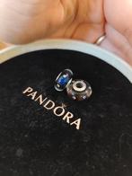 Pandora bedels blauw, Handtassen en Accessoires, Bedels, Ophalen, Zo goed als nieuw, Glas of Kristal, Pandora