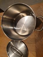 2 kookpotten, Huis en Inrichting, Ophalen, Gebruikt, Keramische plaat