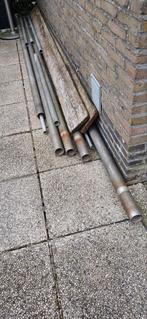 Dikwandige inox buizen 70mm , 3mm dik ,3m50 , 3x 4m , 3m60, Ophalen, Zo goed als nieuw, Inox