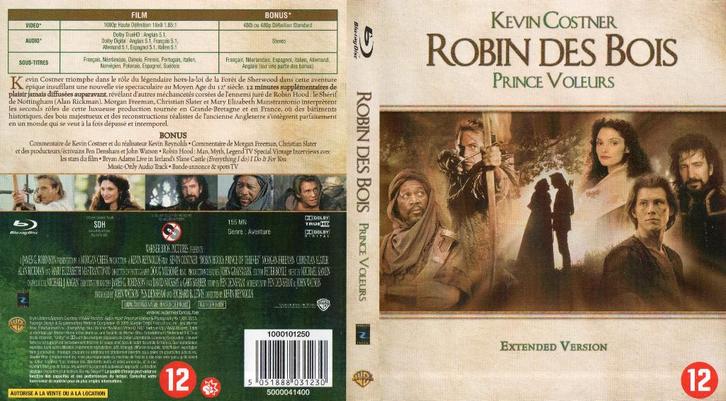 robin hood (blu-ray) nieuw, Cd's en Dvd's, Blu-ray, Zo goed als nieuw, Avontuur, Ophalen of Verzenden