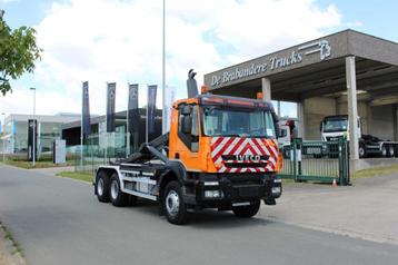 Iveco Trakker 260T36 6x4 - 2012 - 163.260 km - containerwage beschikbaar voor biedingen