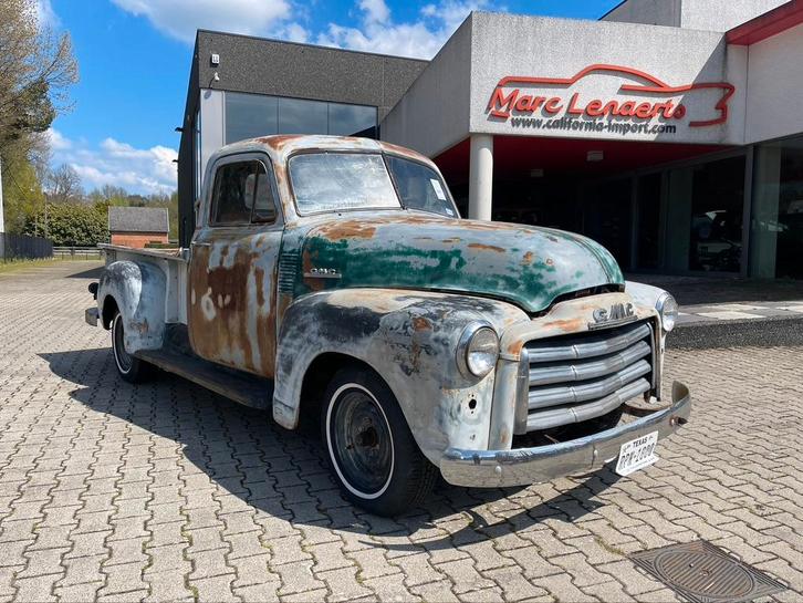 Chevrolet GMC pickup truck stepside 1952 Oldtimer, Auto's, Chevrolet, Particulier, Te koop, Pick-up, Benzine, Overige carrosserie