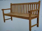 Houten tuinbank in teak, 150 cm breed, nieuw, Tuin en Terras, Ophalen