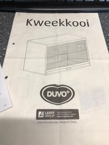 6x kweek/broed kooien merk Muvo div maten beschikbaar voor biedingen