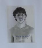 JAN FABRE / ILAD OF THE BICART / ZW-W OFFSETLITHO / 93x67cm, Antiek en Kunst, Kunst | Litho's en Zeefdrukken, Ophalen