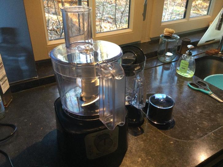 Keukenrobot – Moulinex Double Force Compact, Elektronische apparatuur, Keukenmixers, Gebruikt, 2 tot 3 liter, 3 snelheden of meer