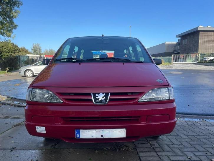Peugeot 806, Auto's, Peugeot, Particulier, Benzine, Handgeschakeld, Rood, Grijs, Stof, Ophalen